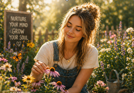Your mindset is a garden, what you plant matters."