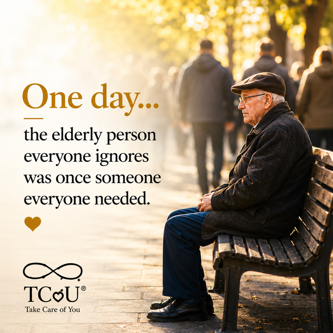 Kindness starts with us -- Elderly Care series- blog 1