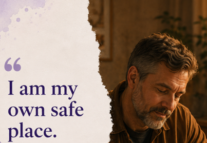 "I am my own safe place"