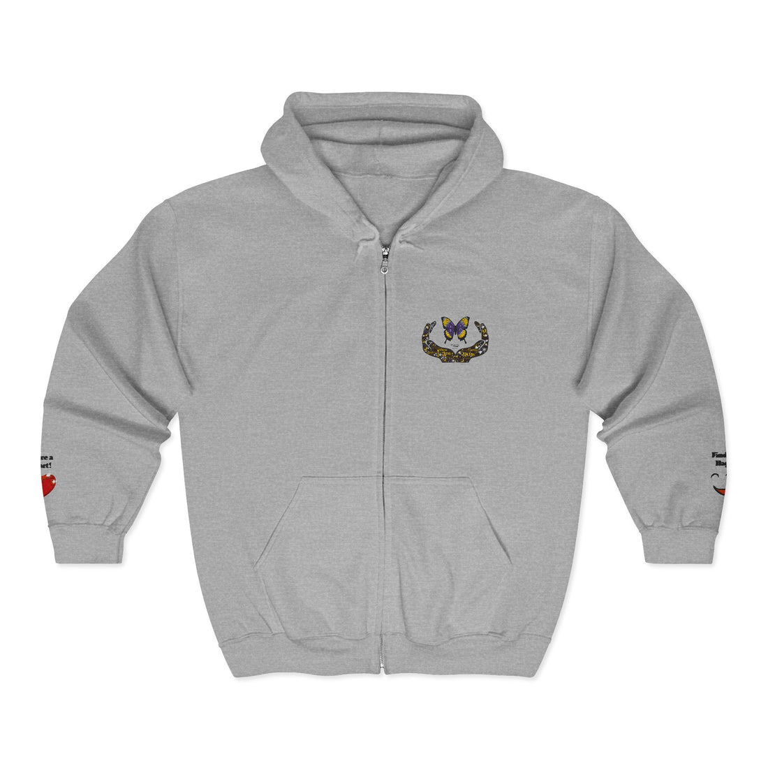TCoU-Take Care of You, Full Zip Sweatshirt, Unisex Heavy Blend™ (cotton/polyester blend)