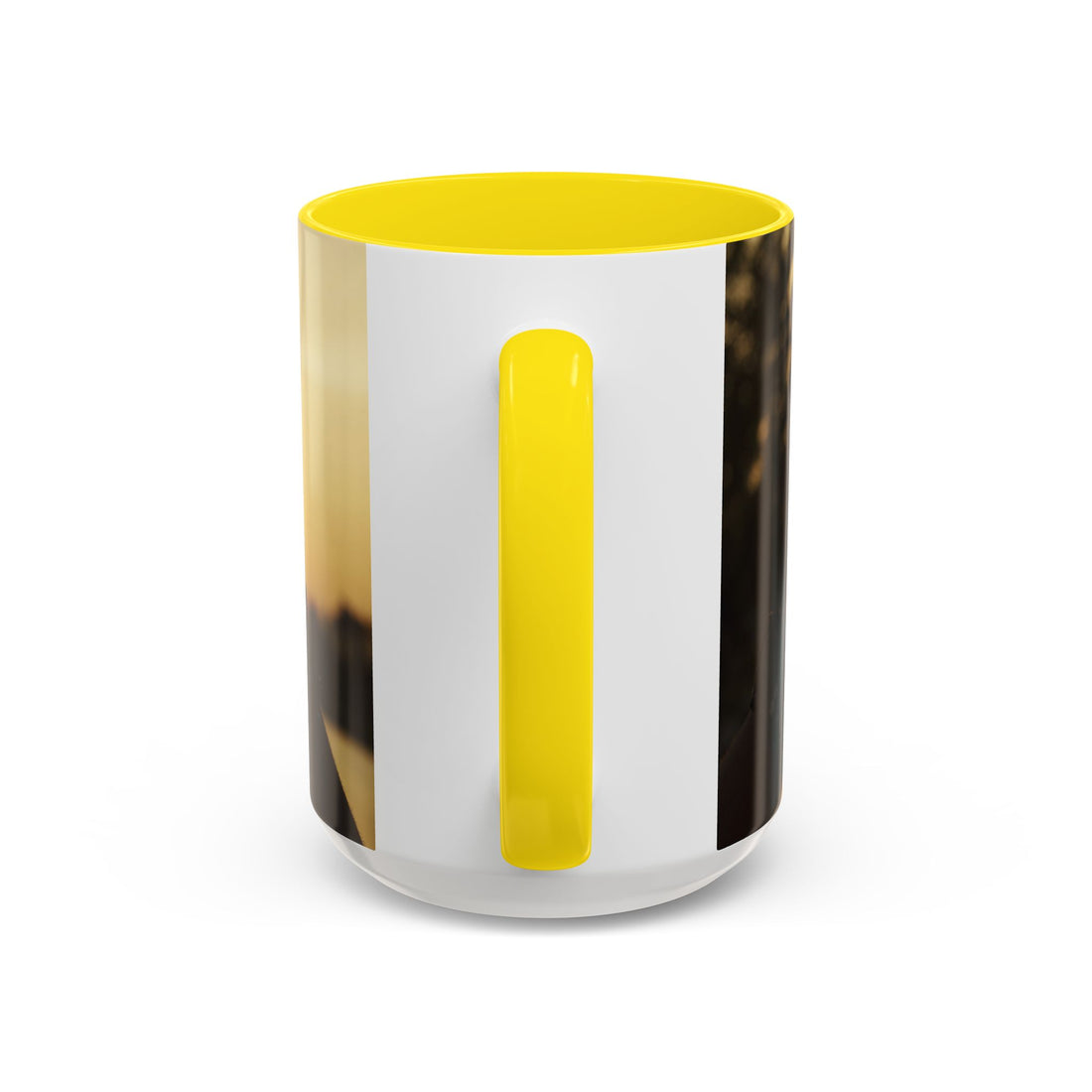 TCoU--Take Care of You -- Love Heart Sunset Accent Coffee Mug – Perfect to start your Morning choose from 11/15 oz. and many colors