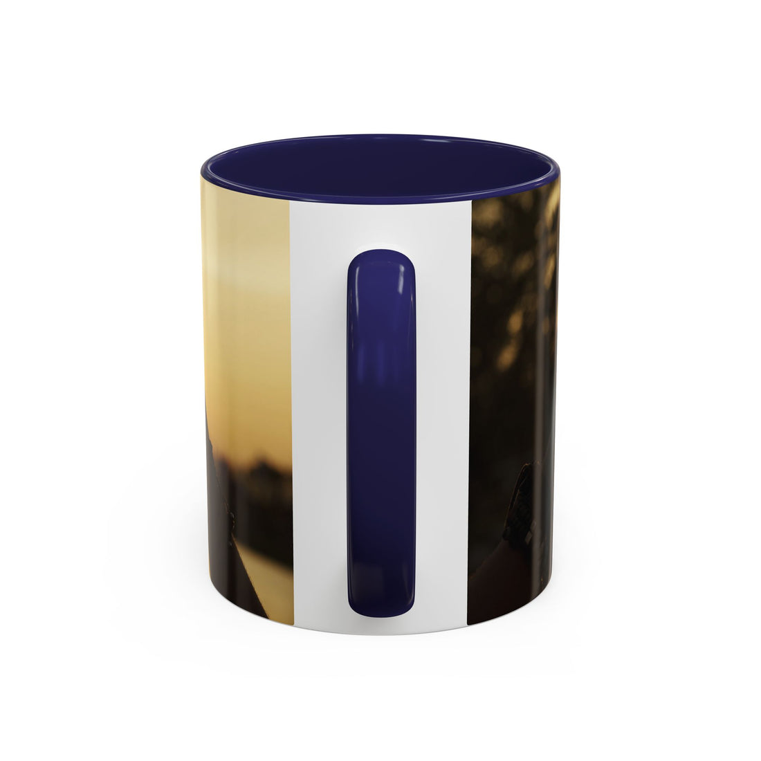 TCoU--Take Care of You -- Love Heart Sunset Accent Coffee Mug – Perfect to start your Morning choose from 11/15 oz. and many colors
