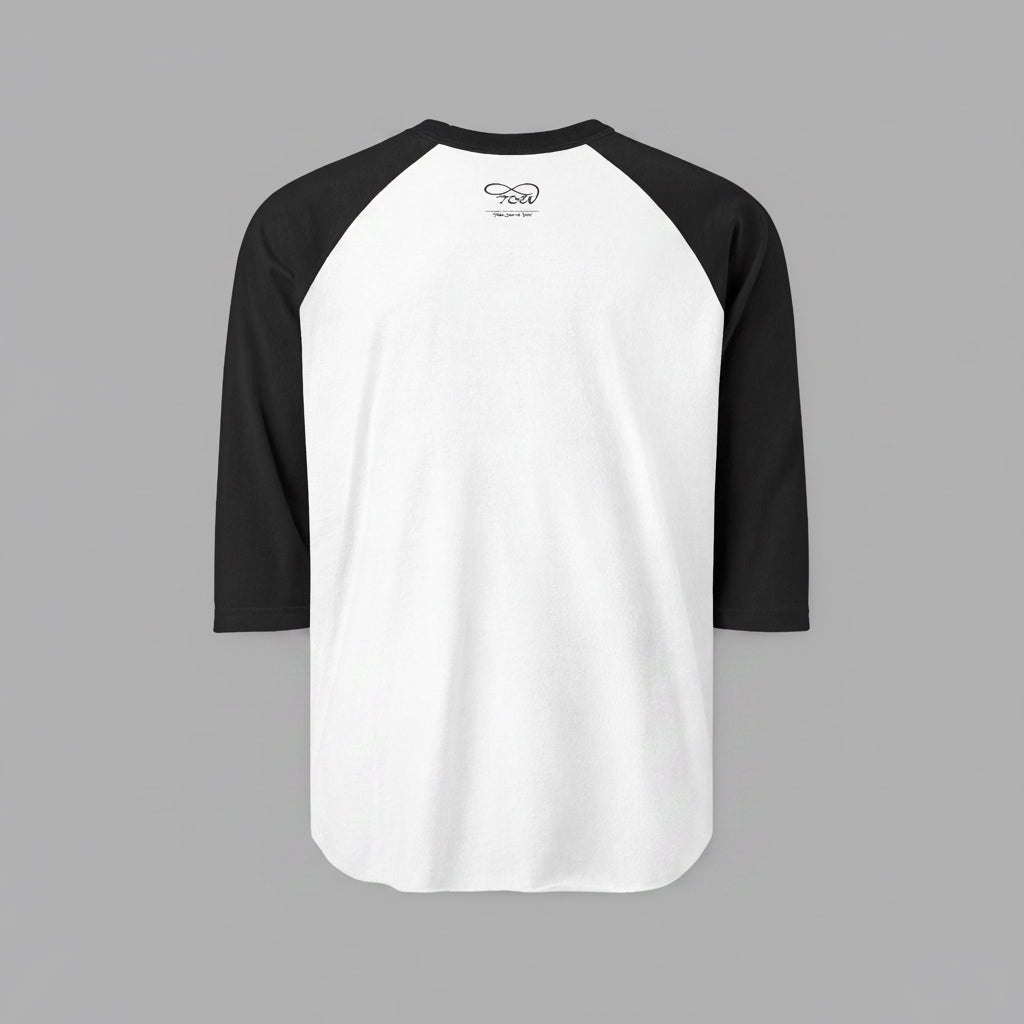 "Kindness Is A Choice" Raglan Shirt – Make It Every Day 3/4 Sleeve