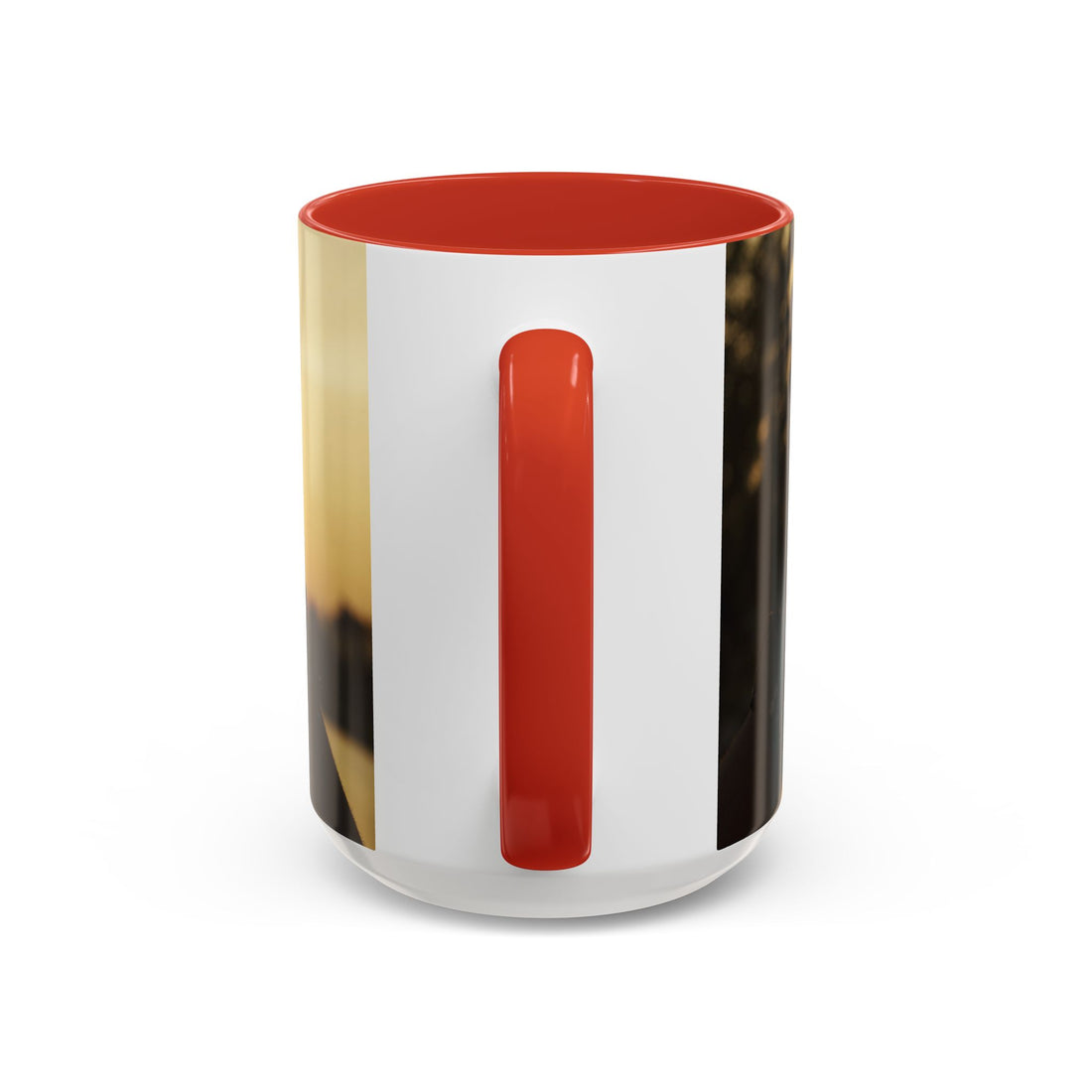 TCoU--Take Care of You -- Love Heart Sunset Accent Coffee Mug – Perfect to start your Morning choose from 11/15 oz. and many colors