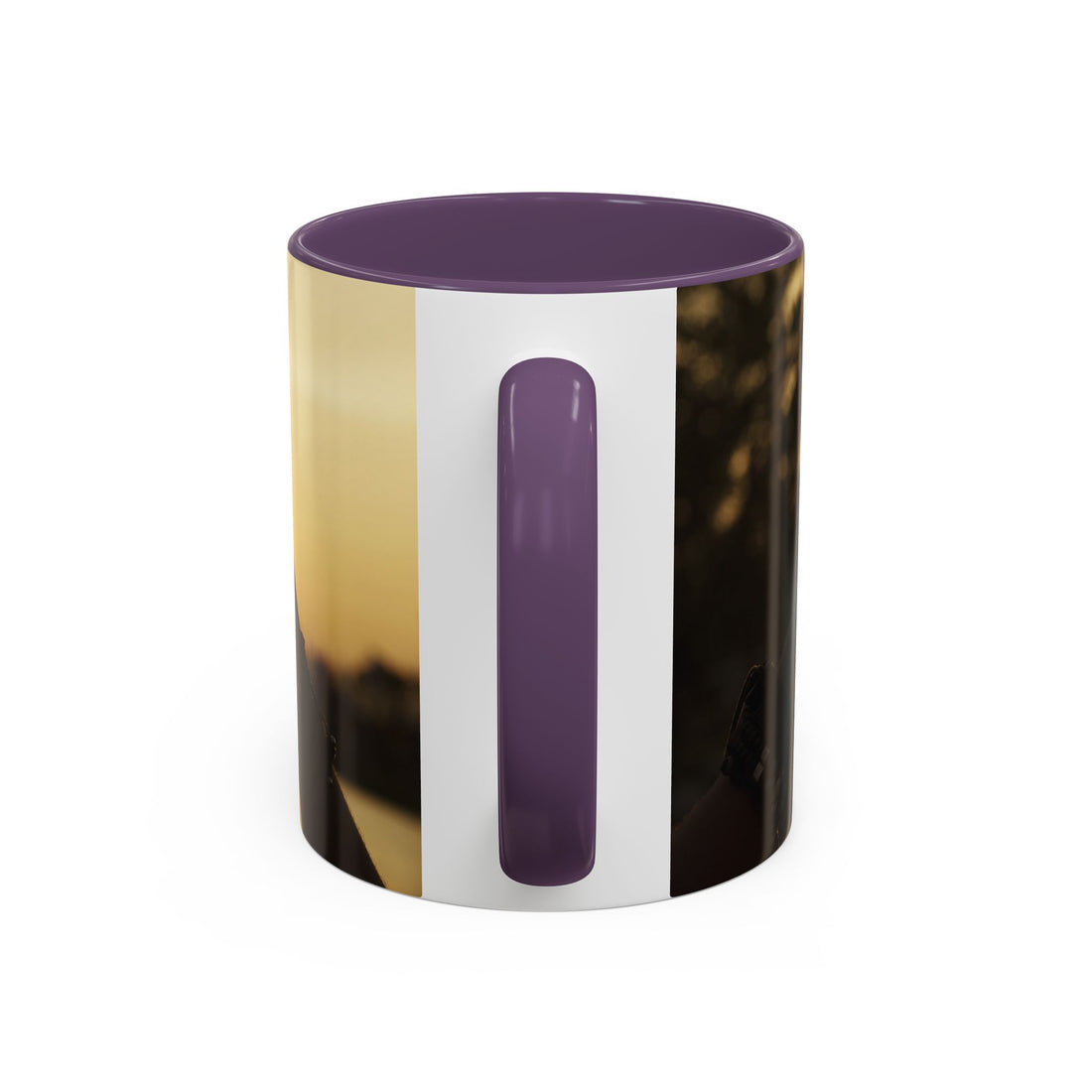 TCoU--Take Care of You -- Love Heart Sunset Accent Coffee Mug – Perfect to start your Morning choose from 11/15 oz. and many colors