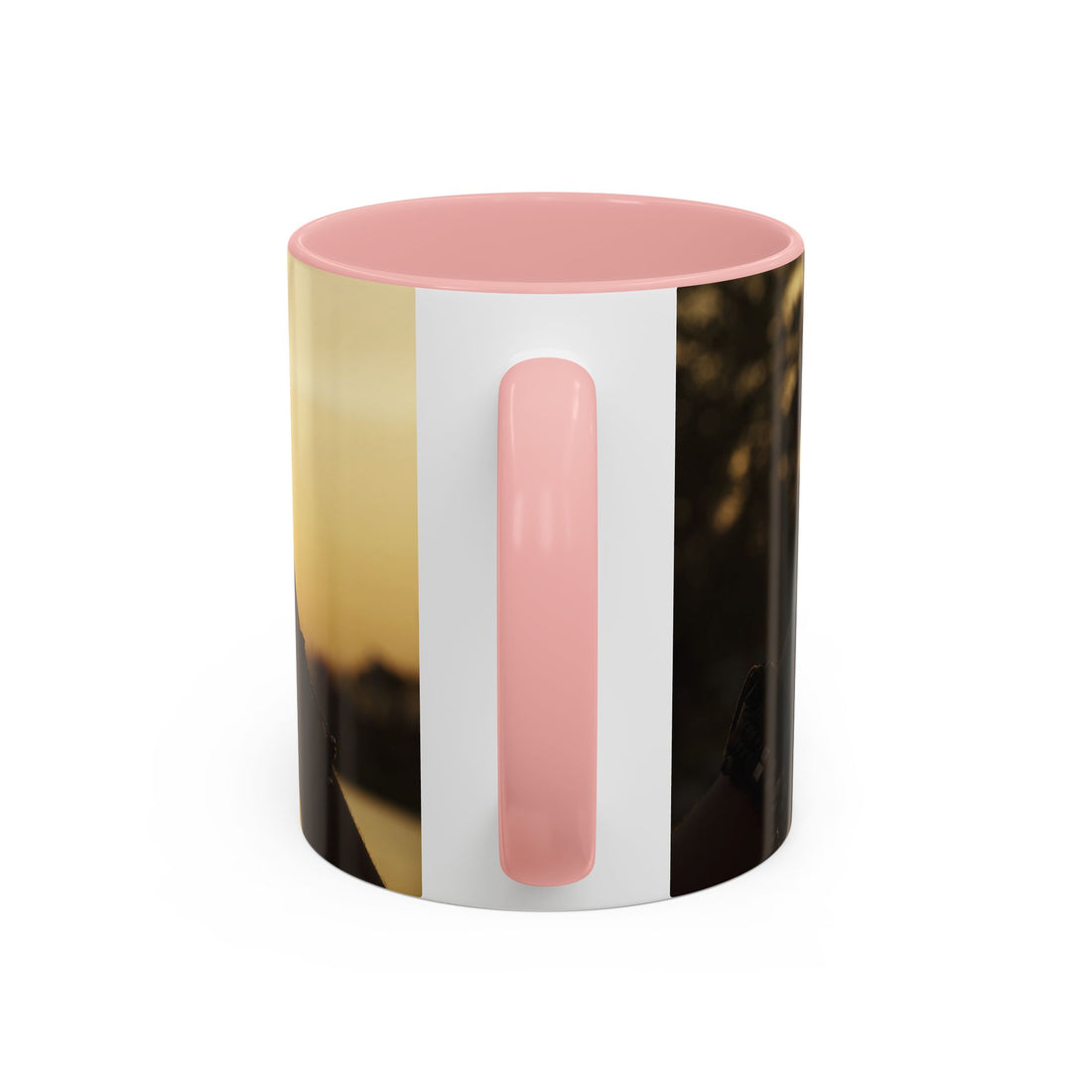 TCoU--Take Care of You -- Love Heart Sunset Accent Coffee Mug – Perfect to start your Morning choose from 11/15 oz. and many colors