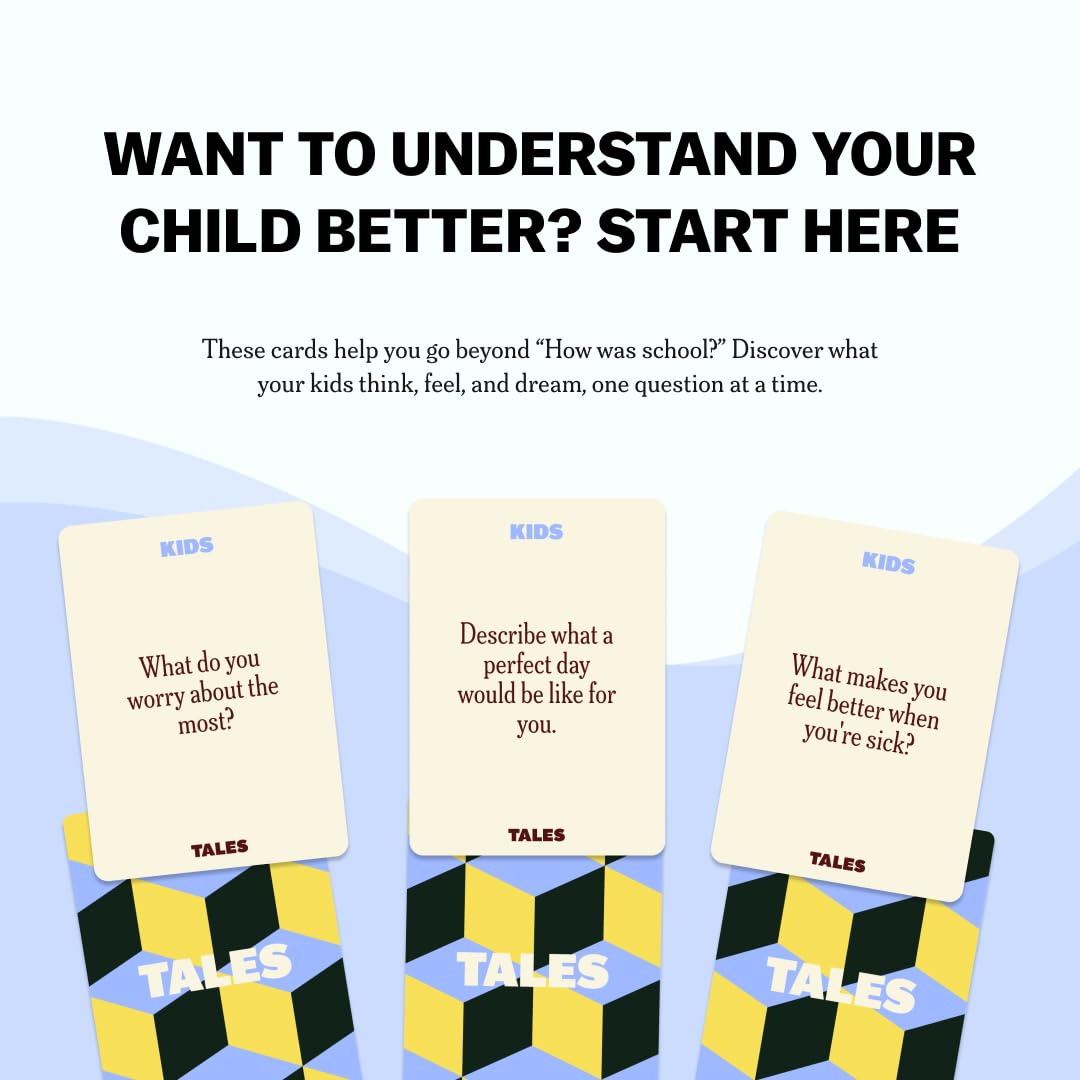 Party game--TALES 150 Life Story Interview Kit, Conversation Cards, for Grandparents, Parents, Families, Adults, Game Night, Road Trips, Dinner Table, Getting to Know You (New Edition), TCoU Recommendations from Amazon Products