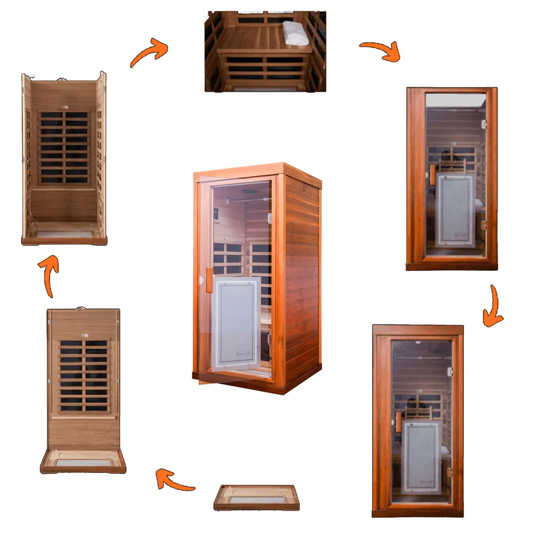 Home Sauna--Smart APP Control 2-3 Person Ultra Low EMF (0-5mG) Far Infrared Sauna for Home, 1520W Hemlock Wood Sauna Room with Bluetooth Speaker & Chromotherapy Lights, LCD Touch Panel, Constant Temperature Cover-TCoU Recommendations from Amazon Products