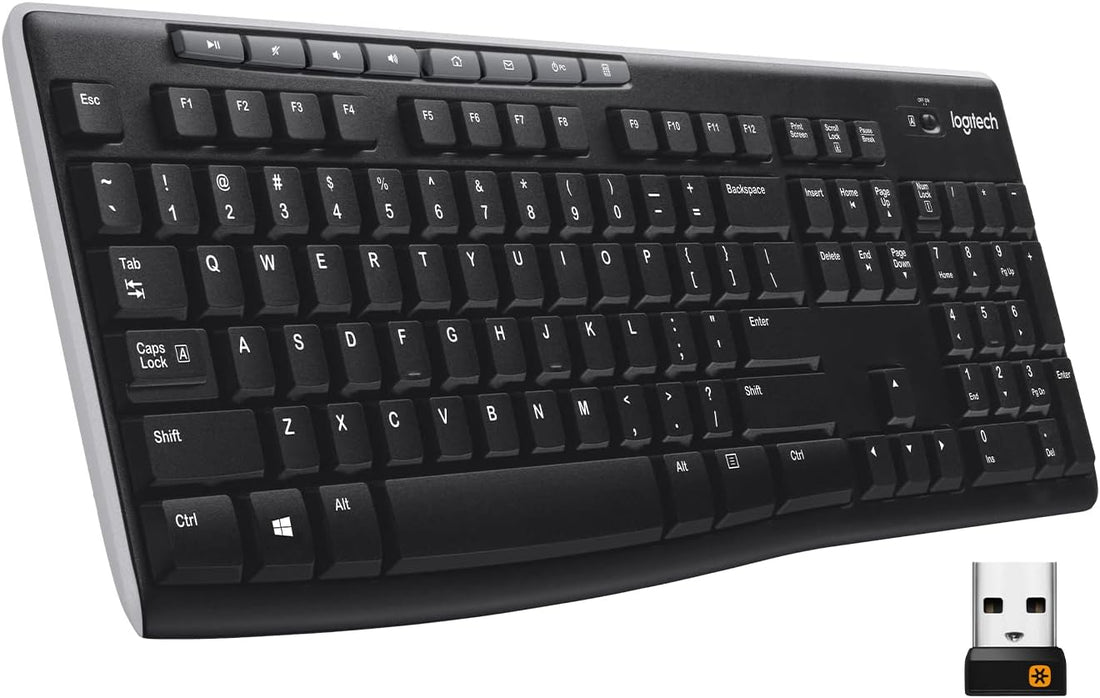 XX-Shop Amazon Products-TCoU affiliate--Logitech MK270 Full Size Wireless Keyboard and Mouse Combo - Black