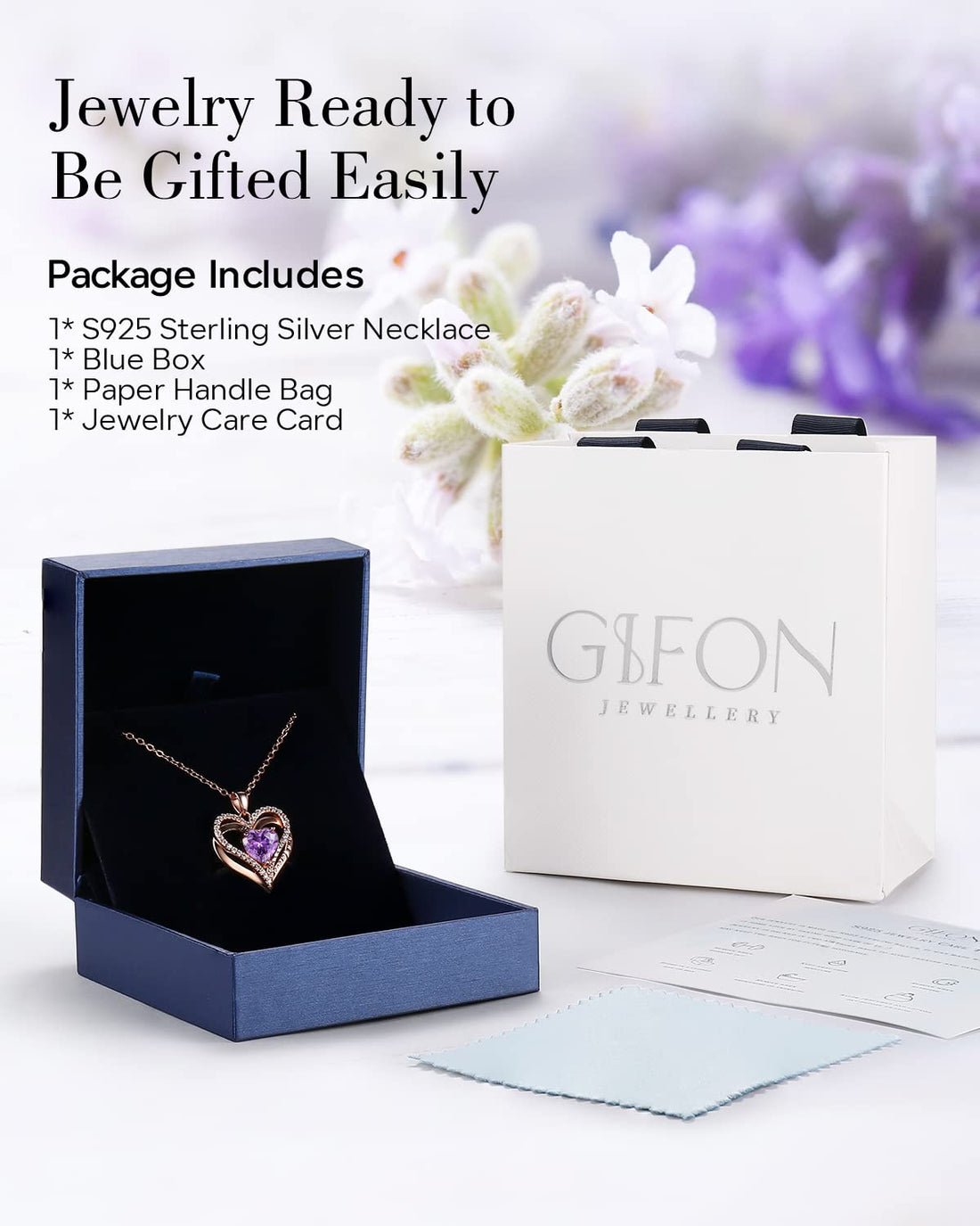 Always & Forever--I Love you Heart Necklace--S925 Sterling Silver Necklace for Women, TCoU Recommendations from Amazon Products