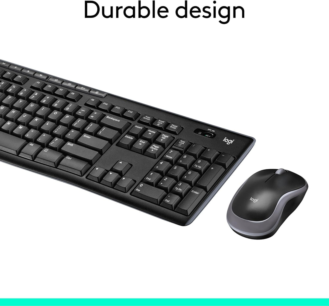 XX-Shop Amazon Products-TCoU affiliate--Logitech MK270 Full Size Wireless Keyboard and Mouse Combo - Black