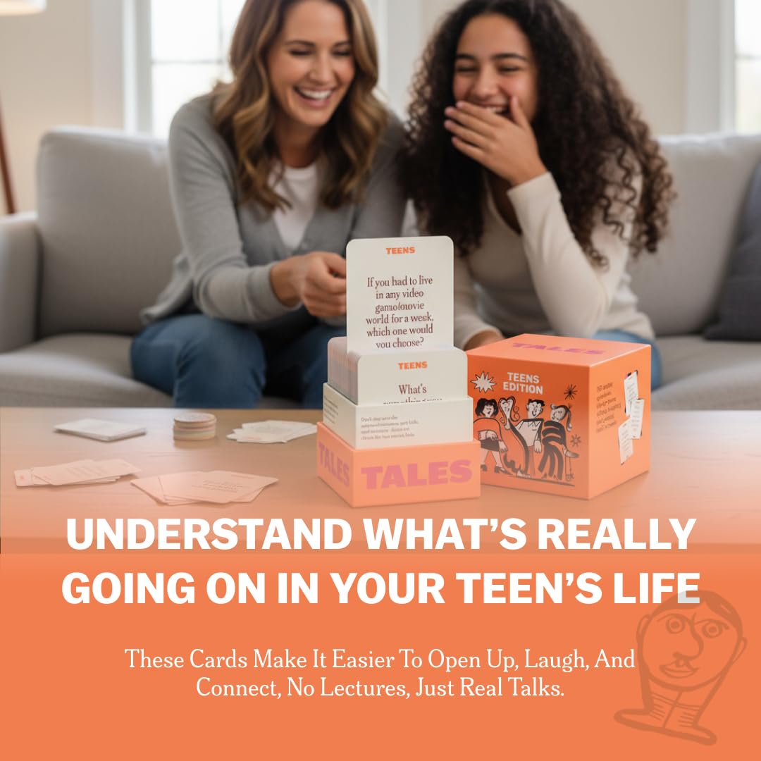 Party game--TALES 150 Life Story Interview Kit, Conversation Cards, for Grandparents, Parents, Families, Adults, Game Night, Road Trips, Dinner Table, Getting to Know You (New Edition), TCoU Recommendations from Amazon Products