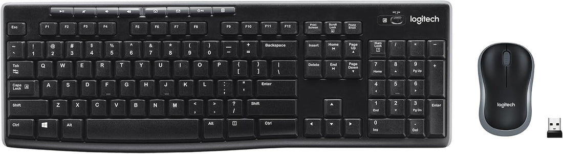 XX-Shop Amazon Products-TCoU affiliate--Logitech MK270 Full Size Wireless Keyboard and Mouse Combo - Black