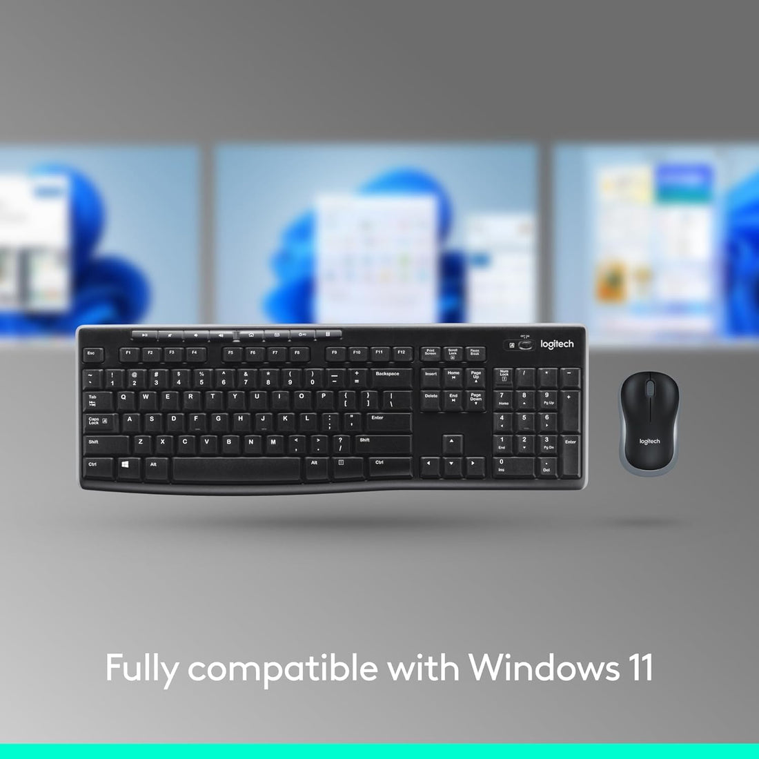 XX-Shop Amazon Products-TCoU affiliate--Logitech MK270 Full Size Wireless Keyboard and Mouse Combo - Black