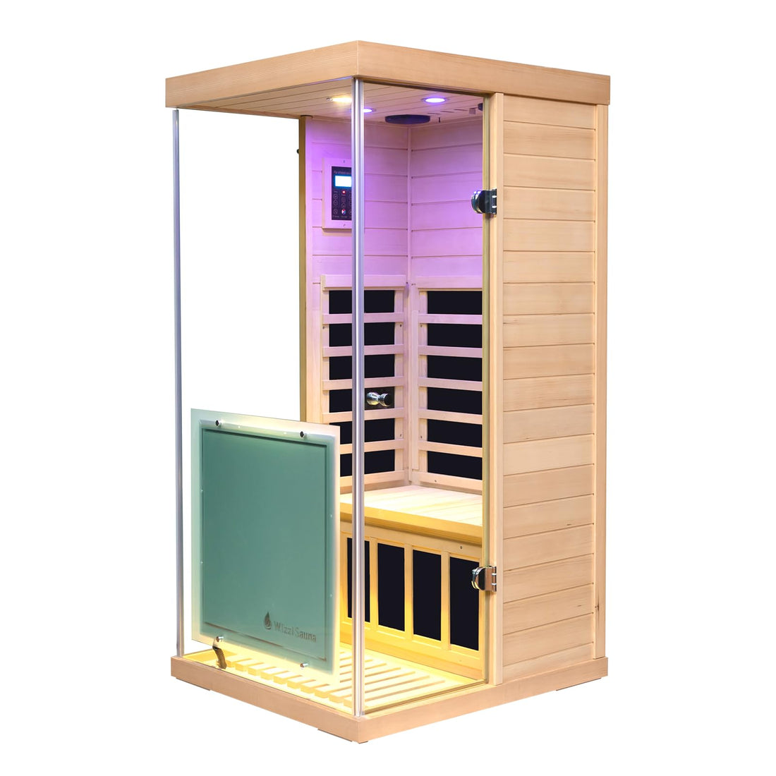 Home Sauna--Smart APP Control 2-3 Person Ultra Low EMF (0-5mG) Far Infrared Sauna for Home, 1520W Hemlock Wood Sauna Room with Bluetooth Speaker & Chromotherapy Lights, LCD Touch Panel, Constant Temperature Cover-TCoU Recommendations from Amazon Products