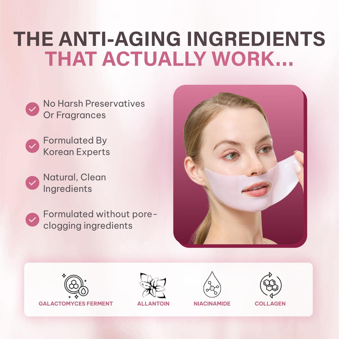 Quasi Bio-Collagen Face Mask Overnight – Hydrating Korean Sheet Mask – Niacinamide & Low Molecular Collagen – Firming & Smoothing Skincare for All Skin Types – 4 Masks-TCoU Recommendations from Amazon Products