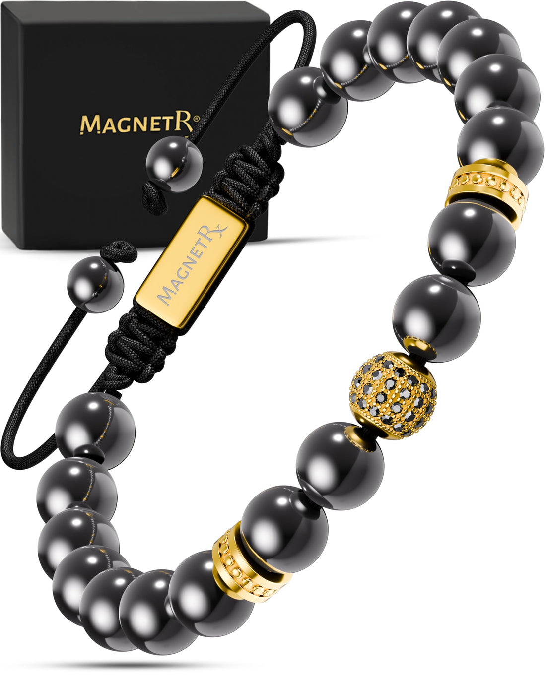 Copper Jewelry--MagnetRX® Magnetic Bracelets for Men & Women – MAX Strength Magnetic Hematite & Copper Bracelet with 8mm Solid Copper Beads (Double Copper), TCoU Recommendations from Amazon Products
