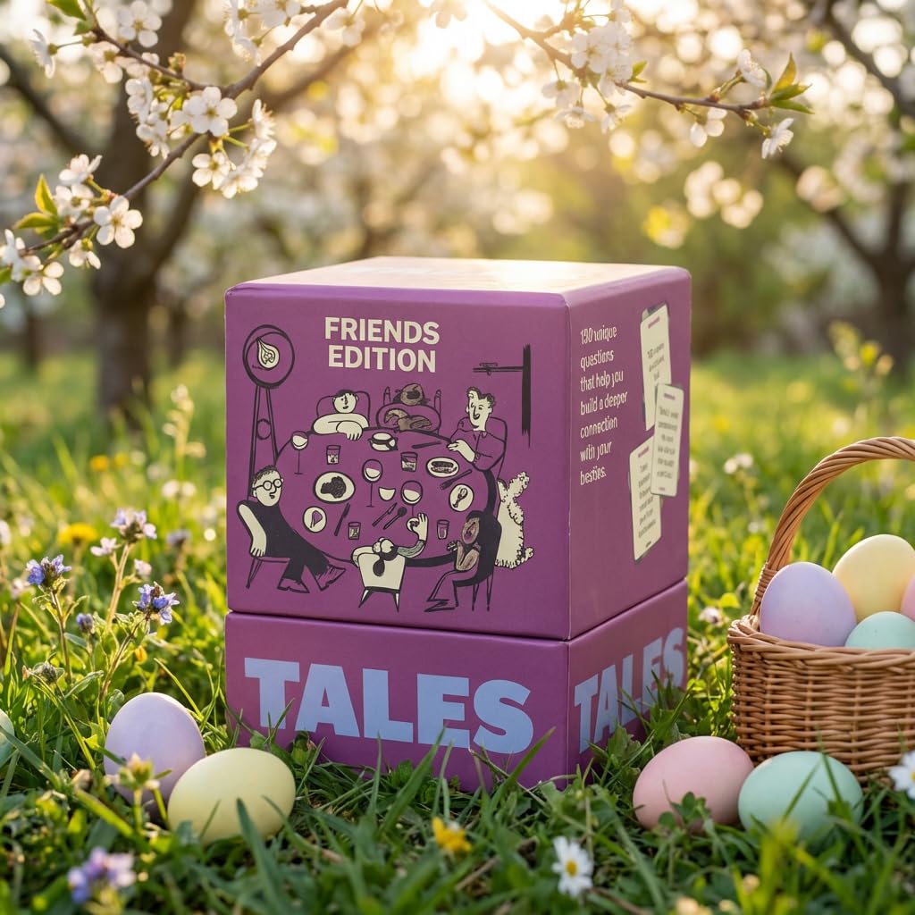 Party game--TALES 150 Life Story Interview Kit, Conversation Cards, for Grandparents, Parents, Families, Adults, Game Night, Road Trips, Dinner Table, Getting to Know You (New Edition), TCoU Recommendations from Amazon Products