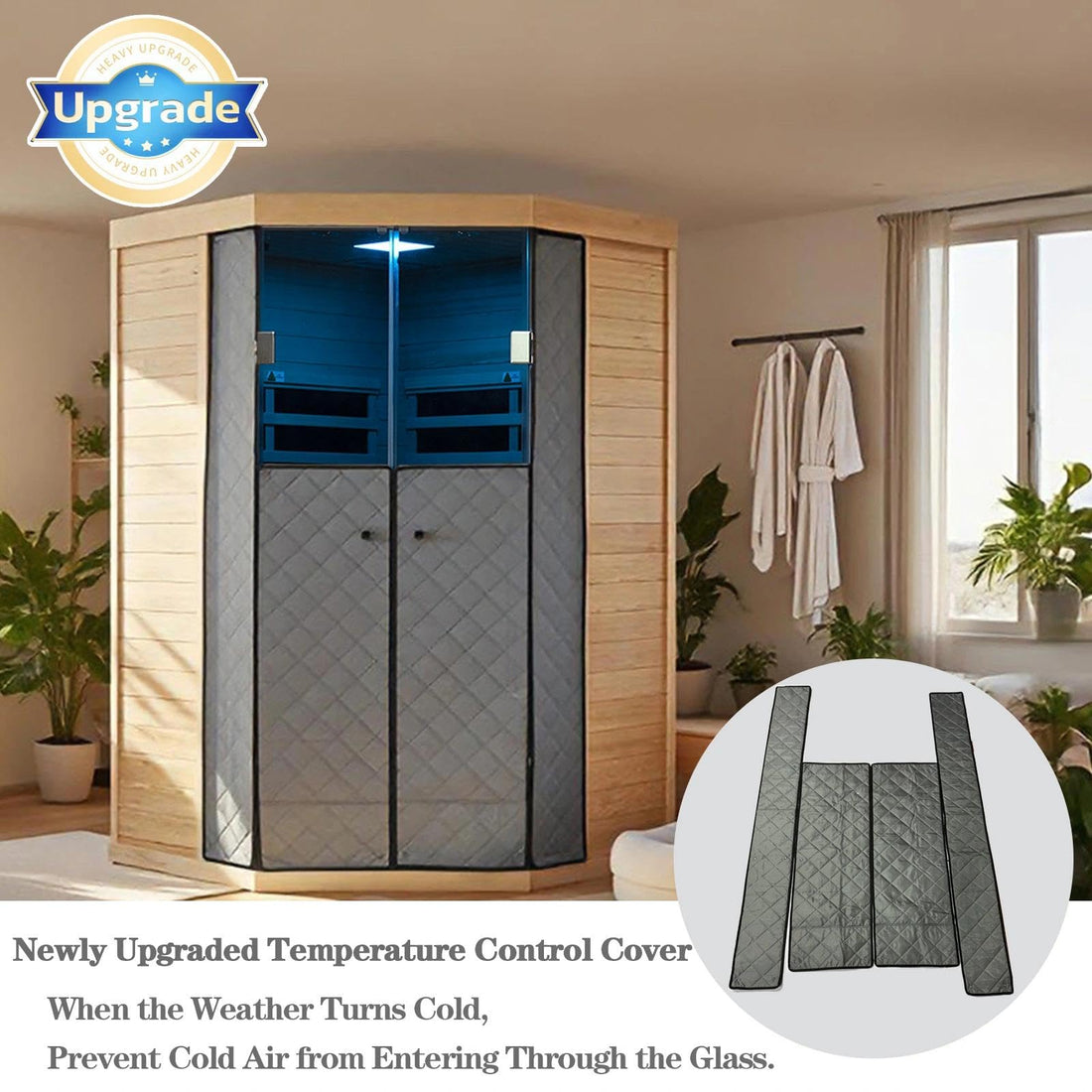 Home Sauna--Smart APP Control 2-3 Person Ultra Low EMF (0-5mG) Far Infrared Sauna for Home, 1520W Hemlock Wood Sauna Room with Bluetooth Speaker & Chromotherapy Lights, LCD Touch Panel, Constant Temperature Cover-TCoU Recommendations from Amazon Products