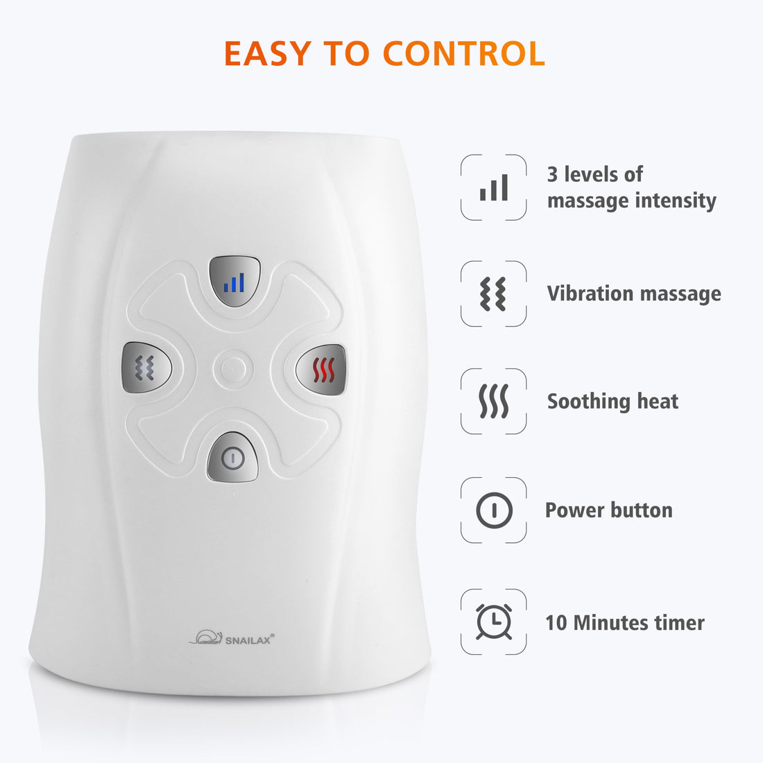 Hand Massager with Heat and Compression, Vibration, Cordless Hand Massager for Arthritis, Carpal Tunnel, Gifts for Women, Men, Mom (Black)-made by Snailax--TCoU Recommendations from Amazon Products