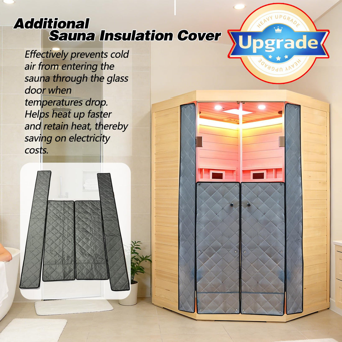 Home Sauna--Smart APP Control 2-3 Person Ultra Low EMF (0-5mG) Far Infrared Sauna for Home, 1520W Hemlock Wood Sauna Room with Bluetooth Speaker & Chromotherapy Lights, LCD Touch Panel, Constant Temperature Cover-TCoU Recommendations from Amazon Products