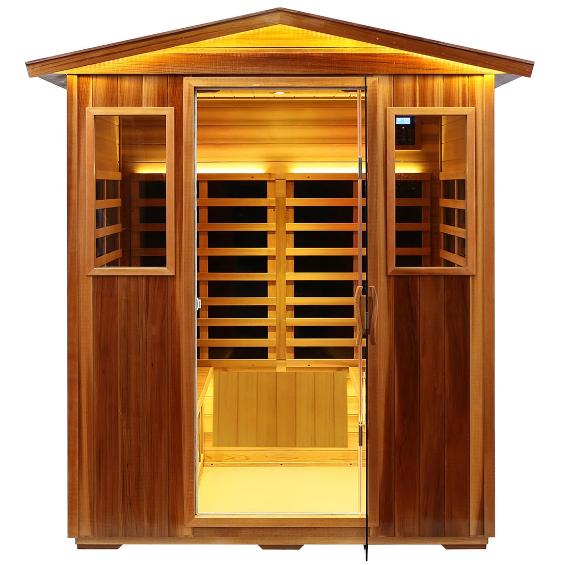 Home Sauna--Smart APP Control 2-3 Person Ultra Low EMF (0-5mG) Far Infrared Sauna for Home, 1520W Hemlock Wood Sauna Room with Bluetooth Speaker & Chromotherapy Lights, LCD Touch Panel, Constant Temperature Cover-TCoU Recommendations from Amazon Products