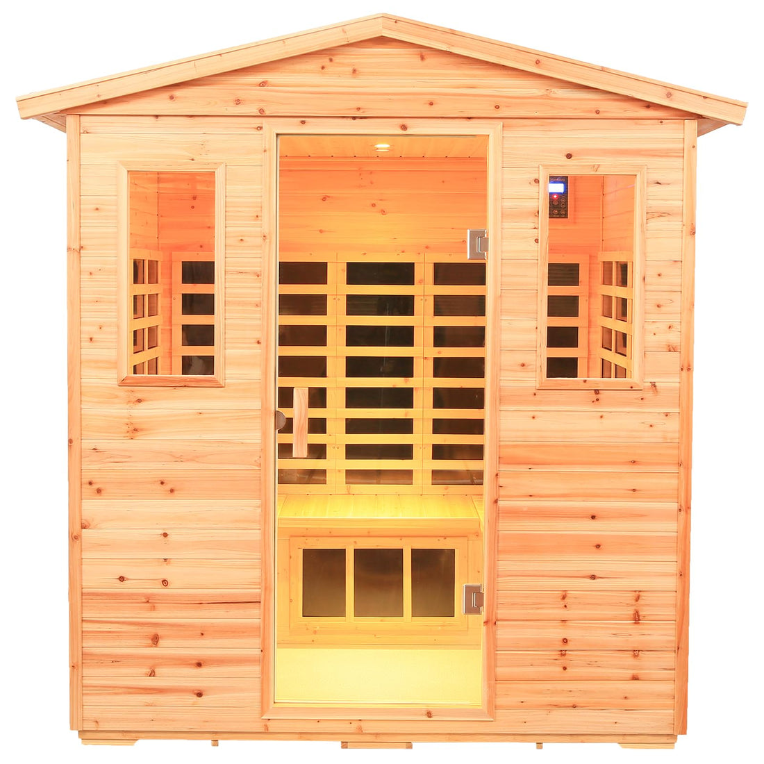 Home Sauna--Smart APP Control 2-3 Person Ultra Low EMF (0-5mG) Far Infrared Sauna for Home, 1520W Hemlock Wood Sauna Room with Bluetooth Speaker & Chromotherapy Lights, LCD Touch Panel, Constant Temperature Cover-TCoU Recommendations from Amazon Products