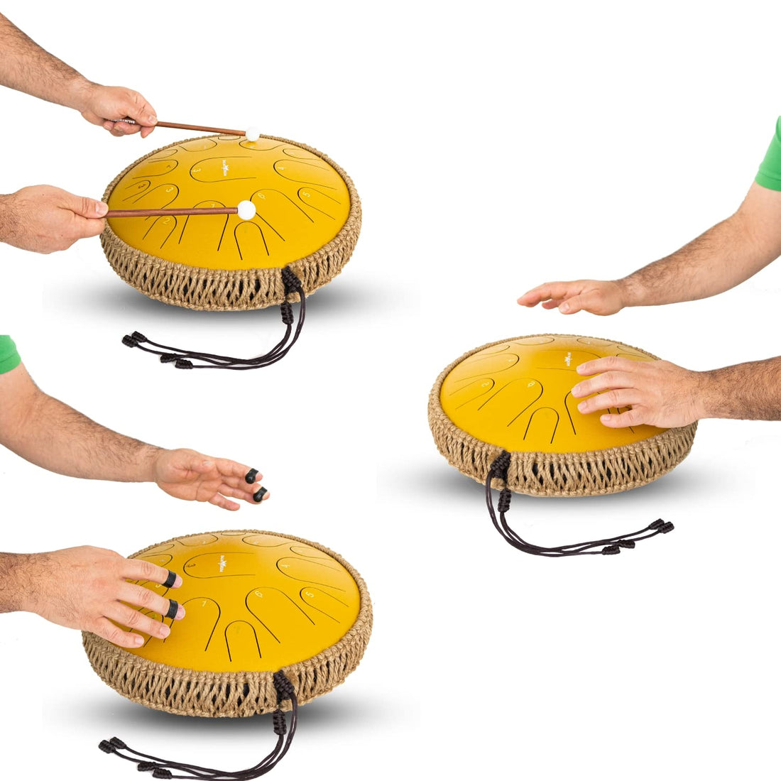The Balmy Drum - 15 Note 14 Inch Steel Tongue Drum, Steel Drum Instrument, Drums For Children and Adults, Balmy Drum Set for Kids with Music Book, Handpan, Mallet and Carry Bag (Blue), TCoU Recommendations from Amazon Products