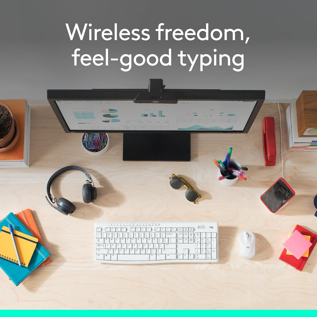 XX-Shop Amazon Products-TCoU affiliate--Logitech MK270 Full Size Wireless Keyboard and Mouse Combo - Black