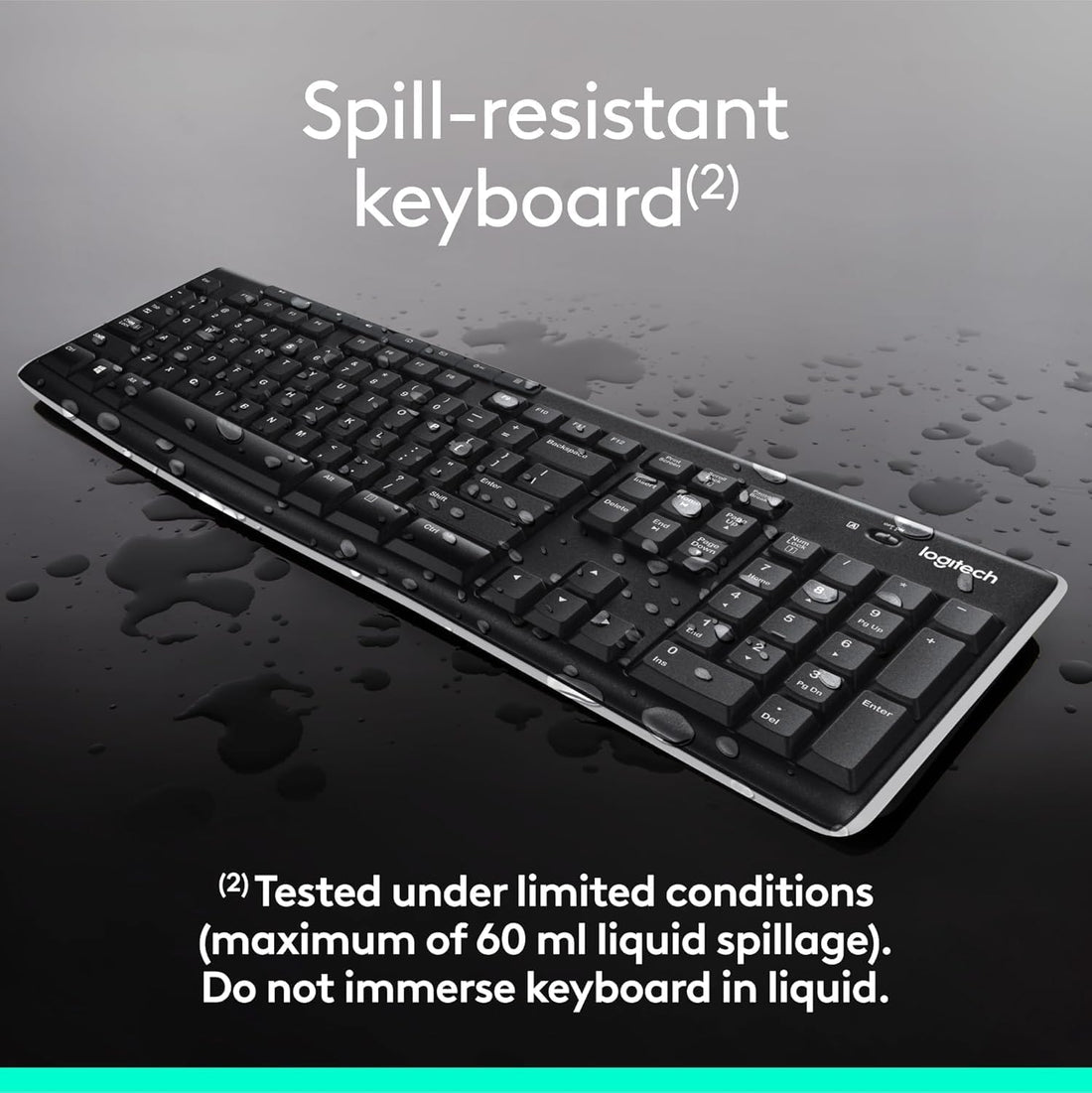 XX-Shop Amazon Products-TCoU affiliate--Logitech MK270 Full Size Wireless Keyboard and Mouse Combo - Black