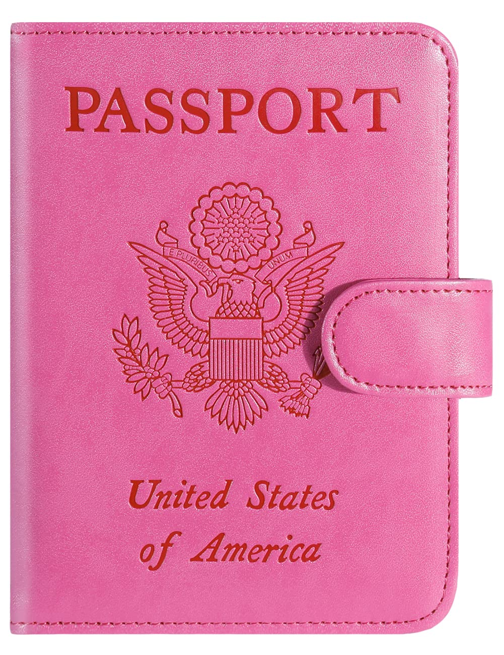 Passport Holder Cover Wallet RFID Blocking Leather Card Case Travel Accessories for Women Men (Pink)-TCoU Recommendations from Amazon Products