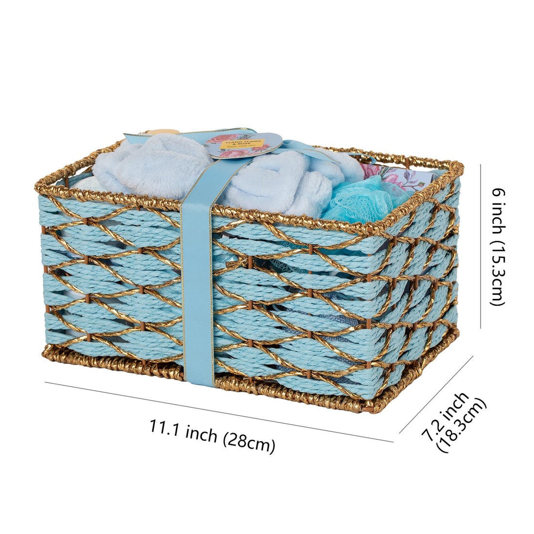 Gift Basket --35 Pcs Mothers Day - Gifts for Mom, Honey & Almond Bath & Body Gift Basket for Women, Face Skin Care Kit, Home Spa Basket Gift Set, Self-Care Gift Kit, Necklace, Birthday, Anniversary, Wife, TCoU Recommendations from Amazon Products
