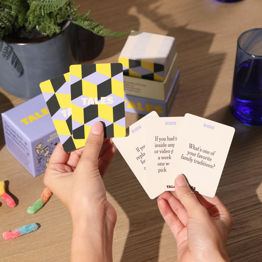 Party game--TALES 150 Life Story Interview Kit, Conversation Cards, for Grandparents, Parents, Families, Adults, Game Night, Road Trips, Dinner Table, Getting to Know You (New Edition), TCoU Recommendations from Amazon Products