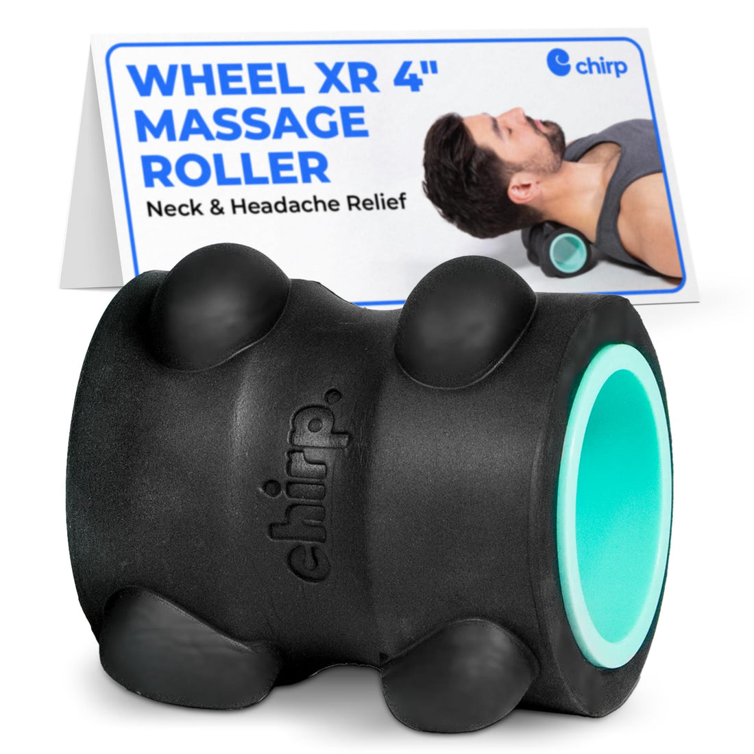Neck Massager--Chirp Wheel XR Massage Roller for Neck & Headache Relief – Rejuvenate Body, Spinal Care & Tension Through Thumb Pressure Release, TCoU Recommendations from Amazon Prod