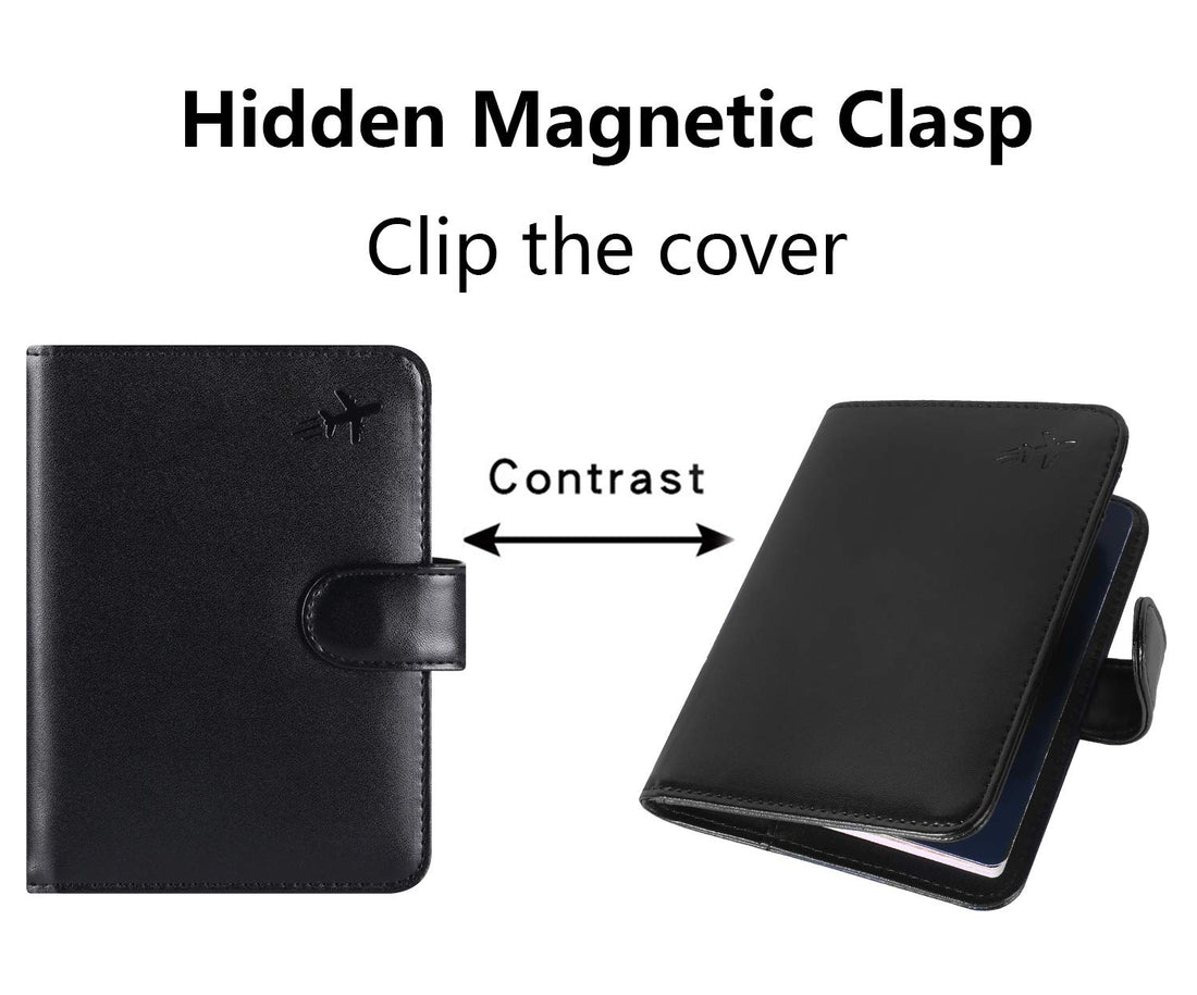Passport Holder Cover Wallet RFID Blocking Leather Card Case Travel Accessories for Women Men (Pink)-TCoU Recommendations from Amazon Products