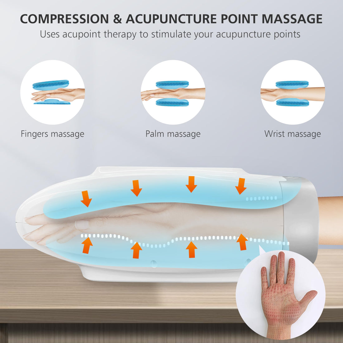 Hand Massager with Heat and Compression, Vibration, Cordless Hand Massager for Arthritis, Carpal Tunnel, Gifts for Women, Men, Mom (Black)-made by Snailax--TCoU Recommendations from Amazon Products