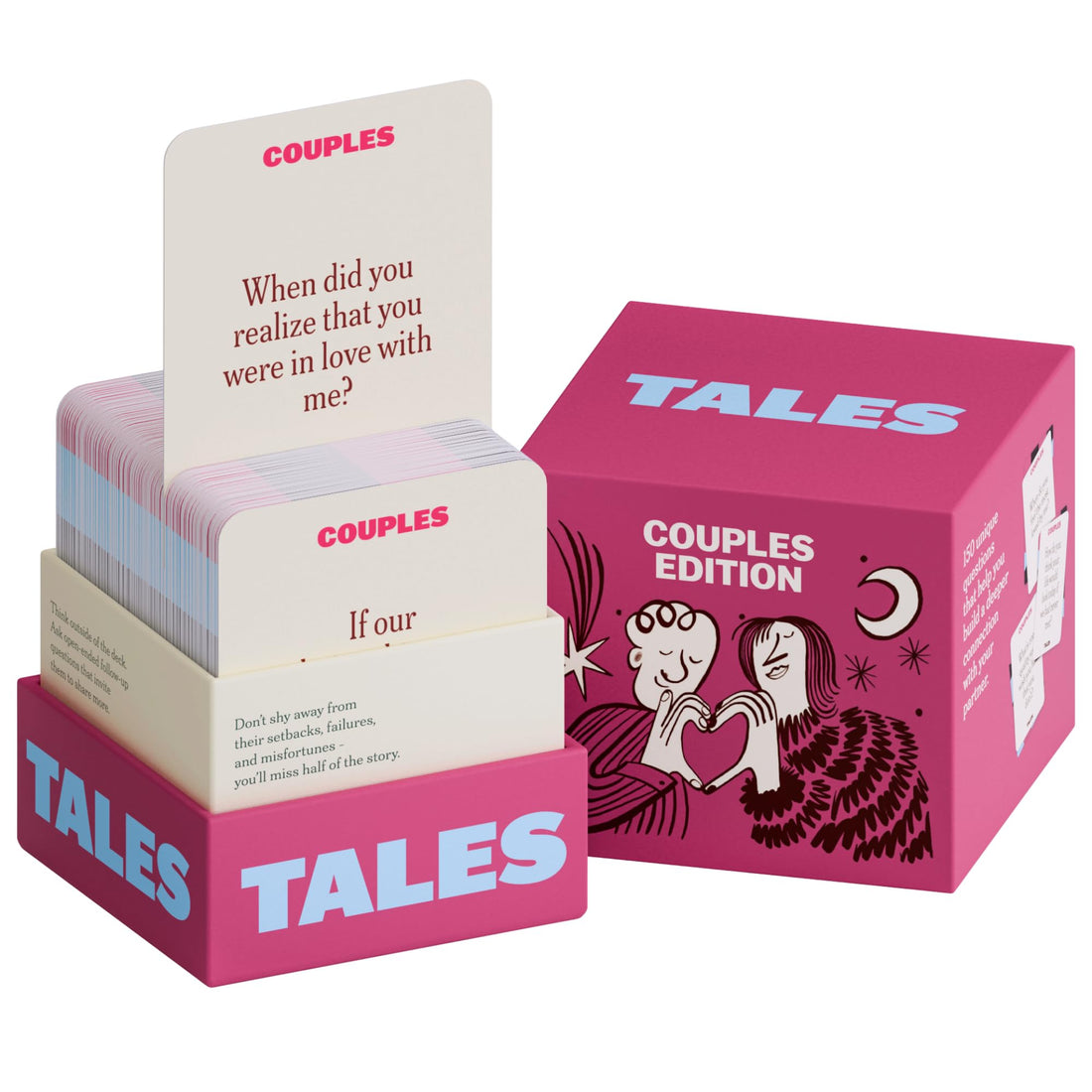 Party game--TALES 150 Life Story Interview Kit, Conversation Cards, for Grandparents, Parents, Families, Adults, Game Night, Road Trips, Dinner Table, Getting to Know You (New Edition), TCoU Recommendations from Amazon Products
