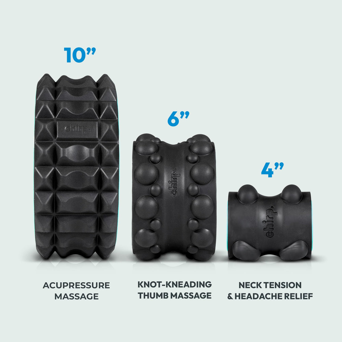 Neck Massager--Chirp Wheel XR Massage Roller for Neck & Headache Relief – Rejuvenate Body, Spinal Care & Tension Through Thumb Pressure Release, TCoU Recommendations from Amazon Prod