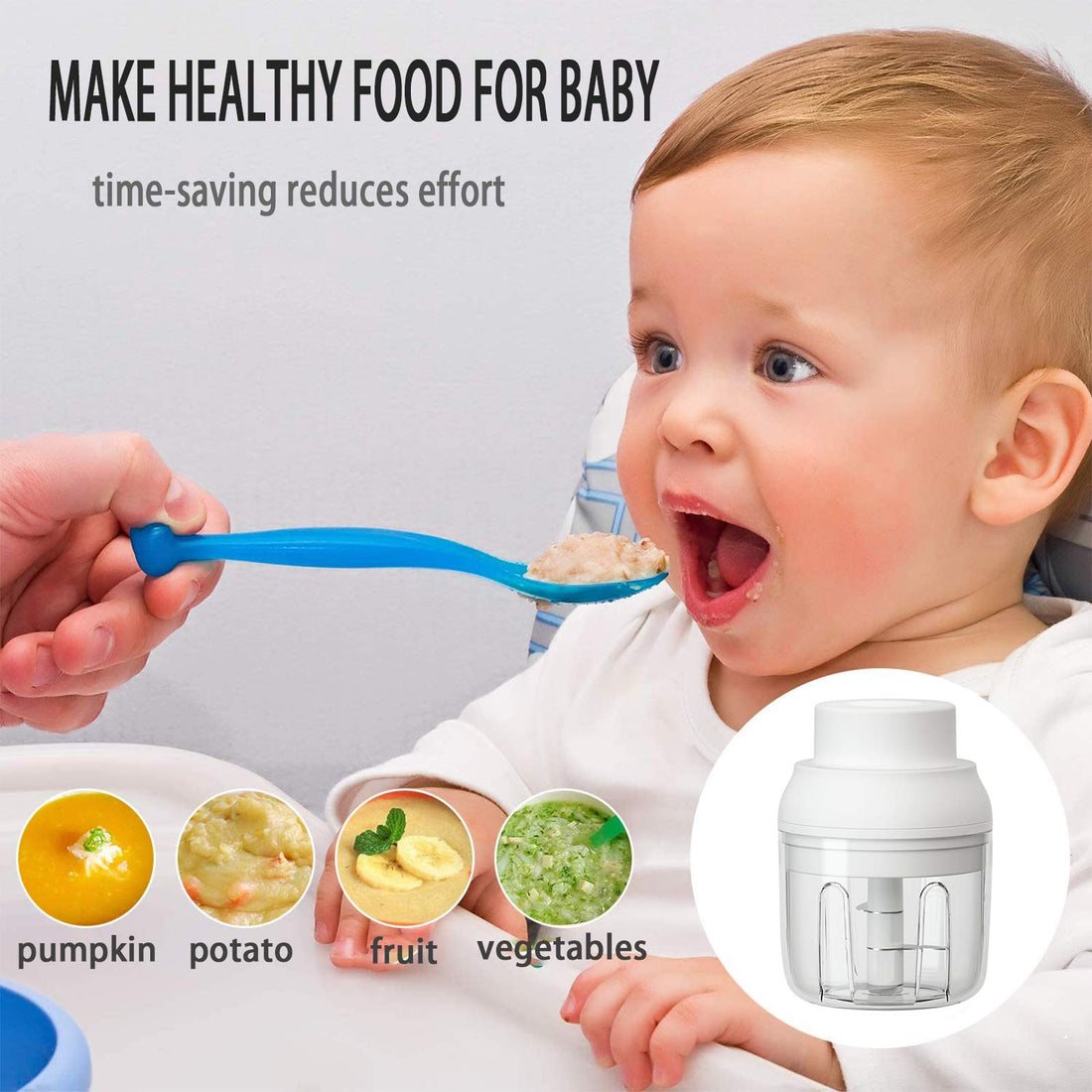 Electric Mini Food Chopper,250ML Portable Garlic Chopper with USB Charging Function, Mini Food Slicer for Onion Vegetables Chili Ginger Meat Nuts Fruits Salad (Green),TCoU Recommendations from Amazon Products