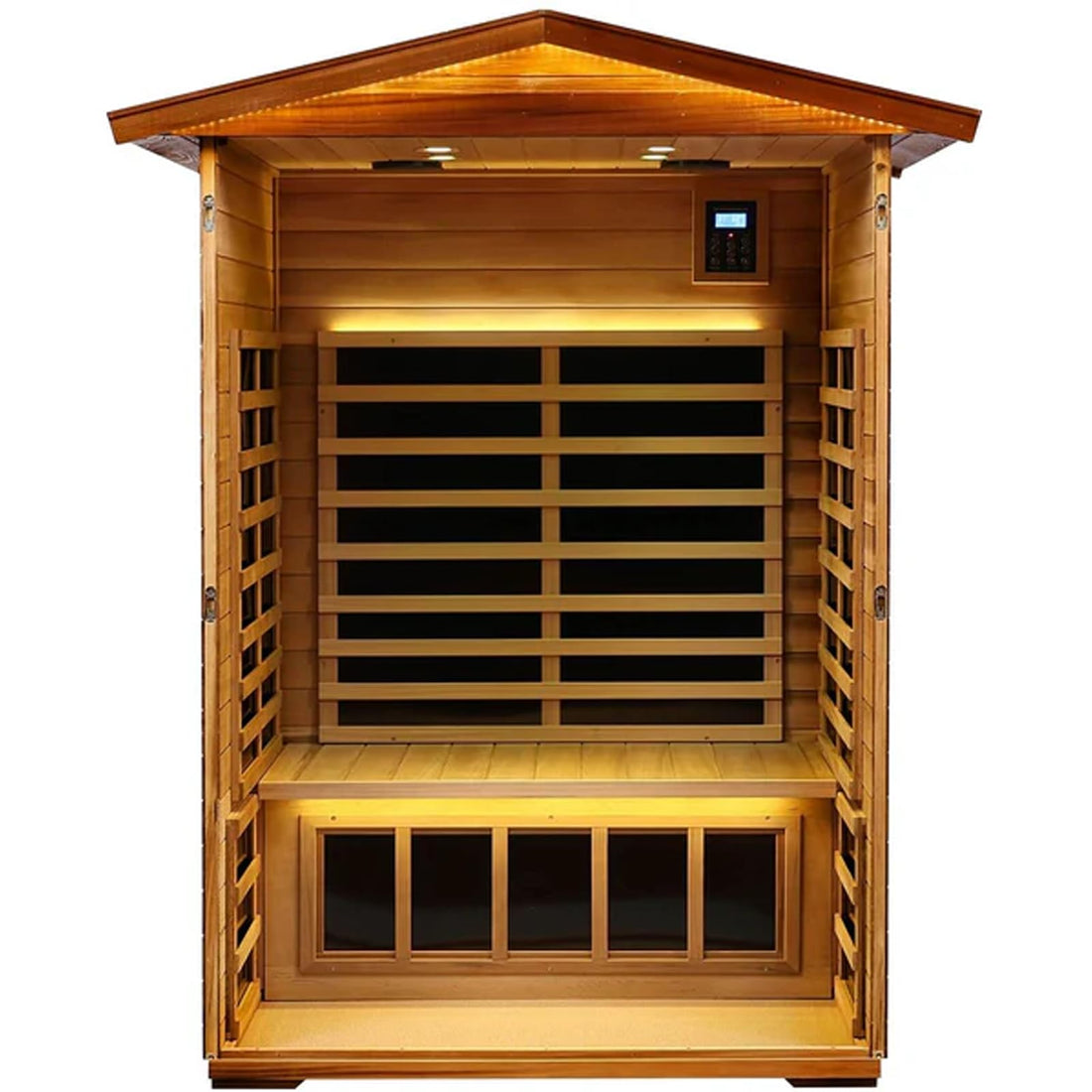 Home Sauna--Smart APP Control 2-3 Person Ultra Low EMF (0-5mG) Far Infrared Sauna for Home, 1520W Hemlock Wood Sauna Room with Bluetooth Speaker & Chromotherapy Lights, LCD Touch Panel, Constant Temperature Cover-TCoU Recommendations from Amazon Products