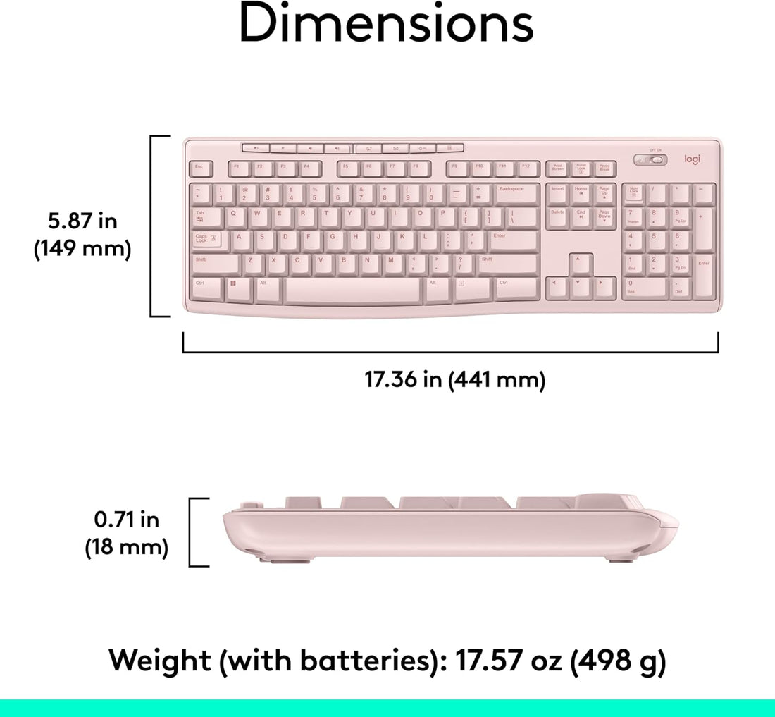 XX-Shop Amazon Products-TCoU affiliate--Logitech MK270 Full Size Wireless Keyboard and Mouse Combo - Black