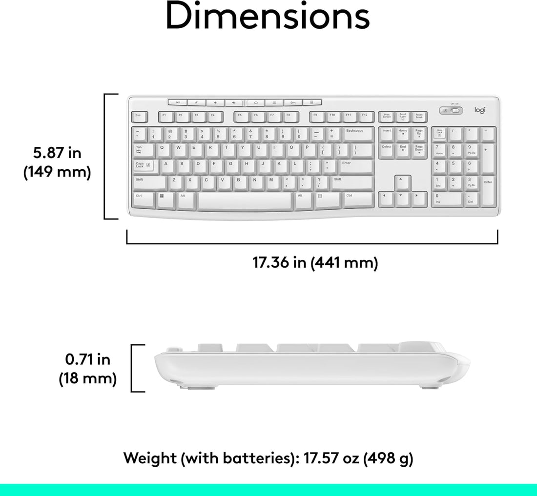 XX-Shop Amazon Products-TCoU affiliate--Logitech MK270 Full Size Wireless Keyboard and Mouse Combo - Black