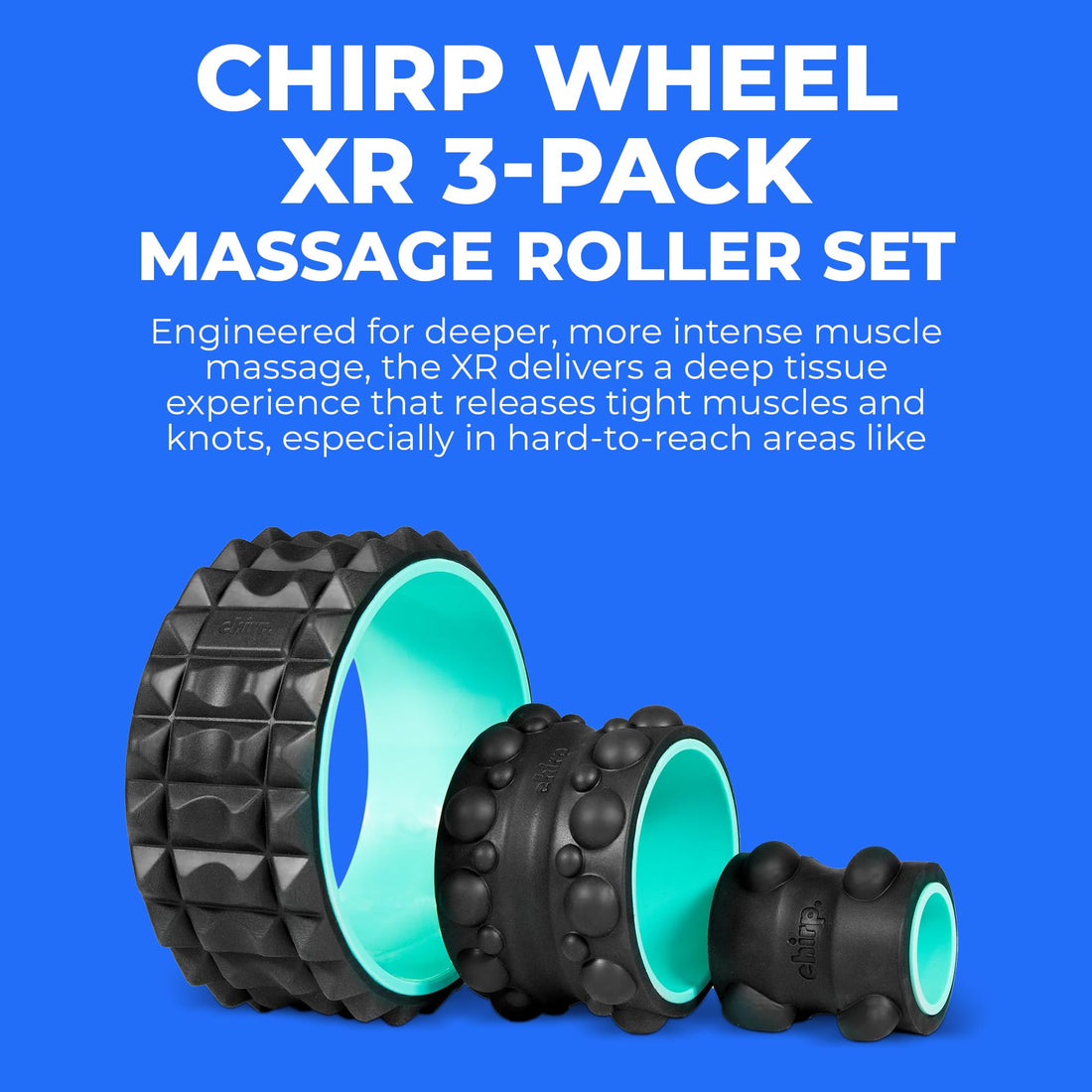 Neck Massager--Chirp Wheel XR Massage Roller for Neck & Headache Relief – Rejuvenate Body, Spinal Care & Tension Through Thumb Pressure Release, TCoU Recommendations from Amazon Prod