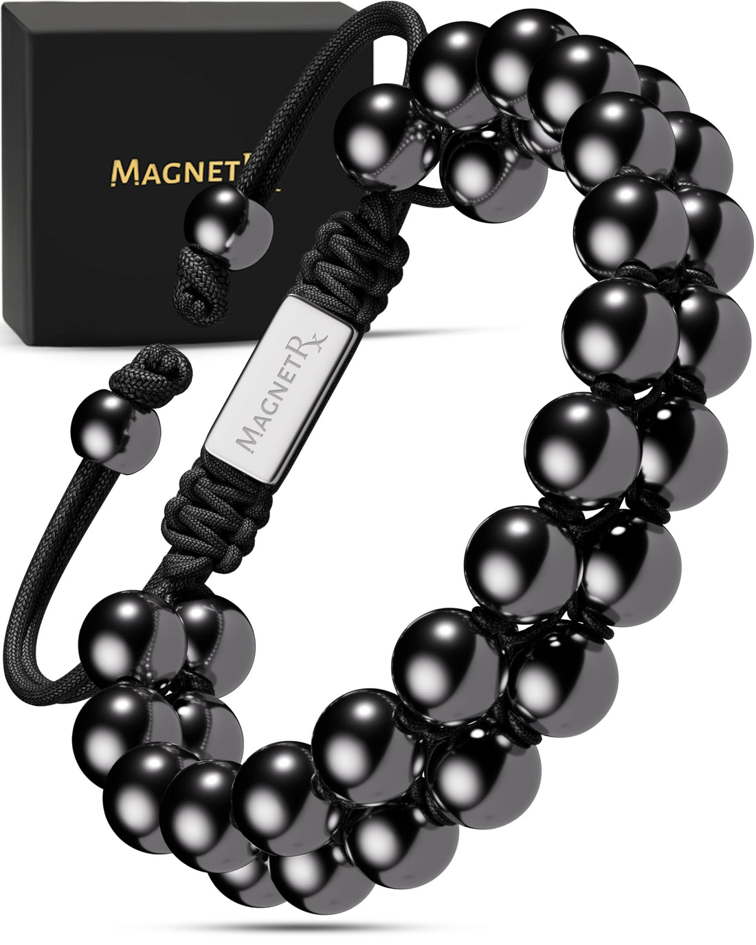 Copper Jewelry--MagnetRX® Magnetic Bracelets for Men & Women – MAX Strength Magnetic Hematite & Copper Bracelet with 8mm Solid Copper Beads (Double Copper), TCoU Recommendations from Amazon Products