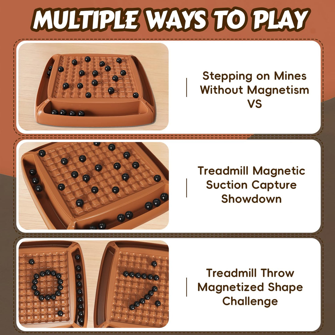 Magnet Game, Family Games for Kids and Adults, Board Games for Kids 8-12, Magnetic Games Ideal for Family and Friend Game Night, 2-4 Players, ChristmasGifts for Grandkids Teen Boys Girls (28pcs) -- TCoU Recommendations from Amazon Products