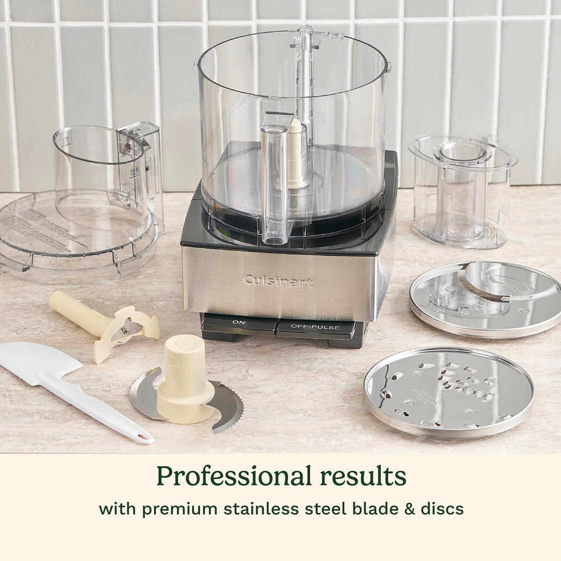 Cuisinart Food Processor, 14-Cup Vegetable Food Chopper for Mincing, Dicing, Shredding, Puree & Kneading Dough, 720-Watt Motor, Stainless Steel, DFP-14BCNY,TCoU Recommendations from Amazon Products