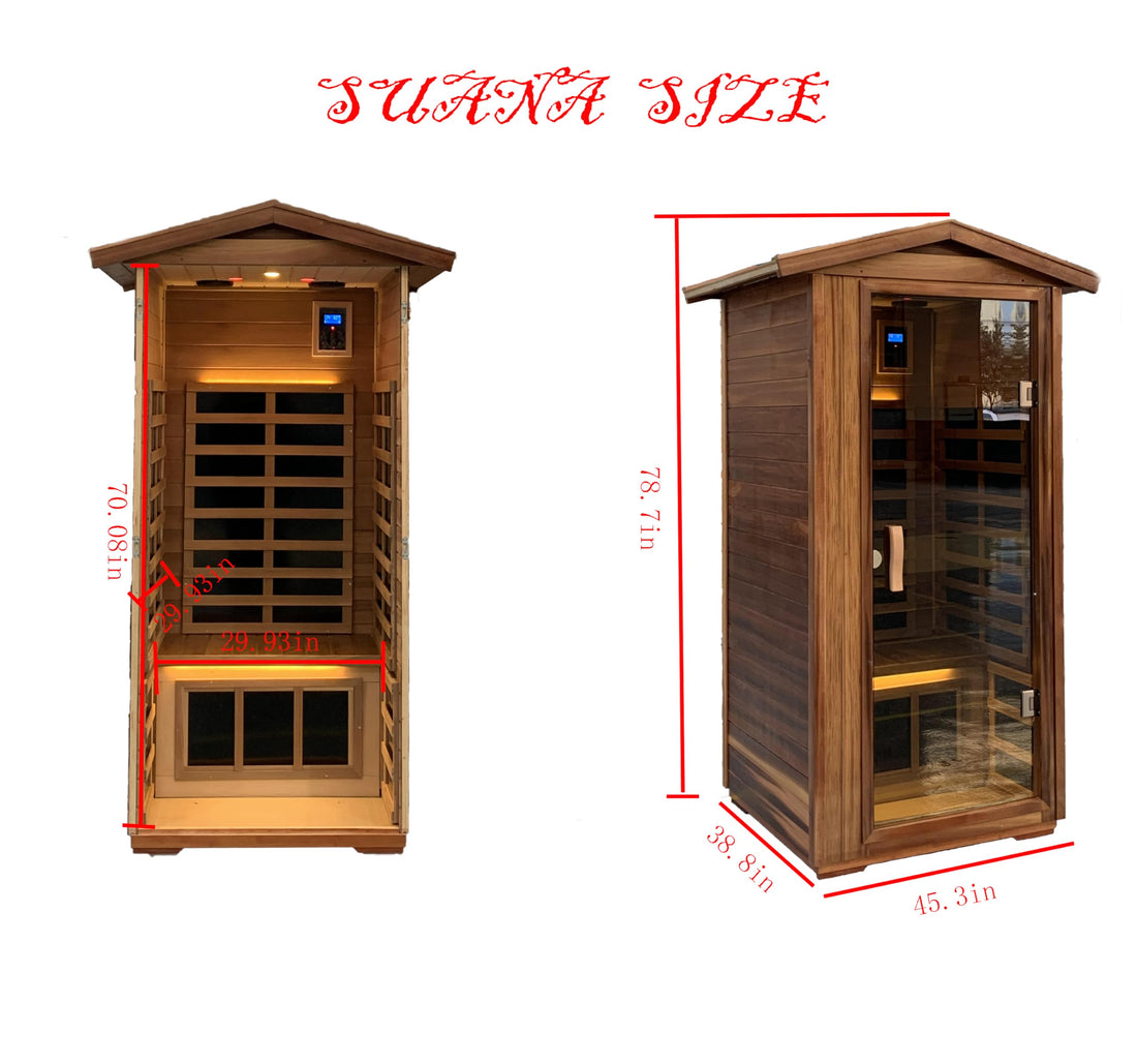 Home Sauna--Smart APP Control 2-3 Person Ultra Low EMF (0-5mG) Far Infrared Sauna for Home, 1520W Hemlock Wood Sauna Room with Bluetooth Speaker & Chromotherapy Lights, LCD Touch Panel, Constant Temperature Cover-TCoU Recommendations from Amazon Products