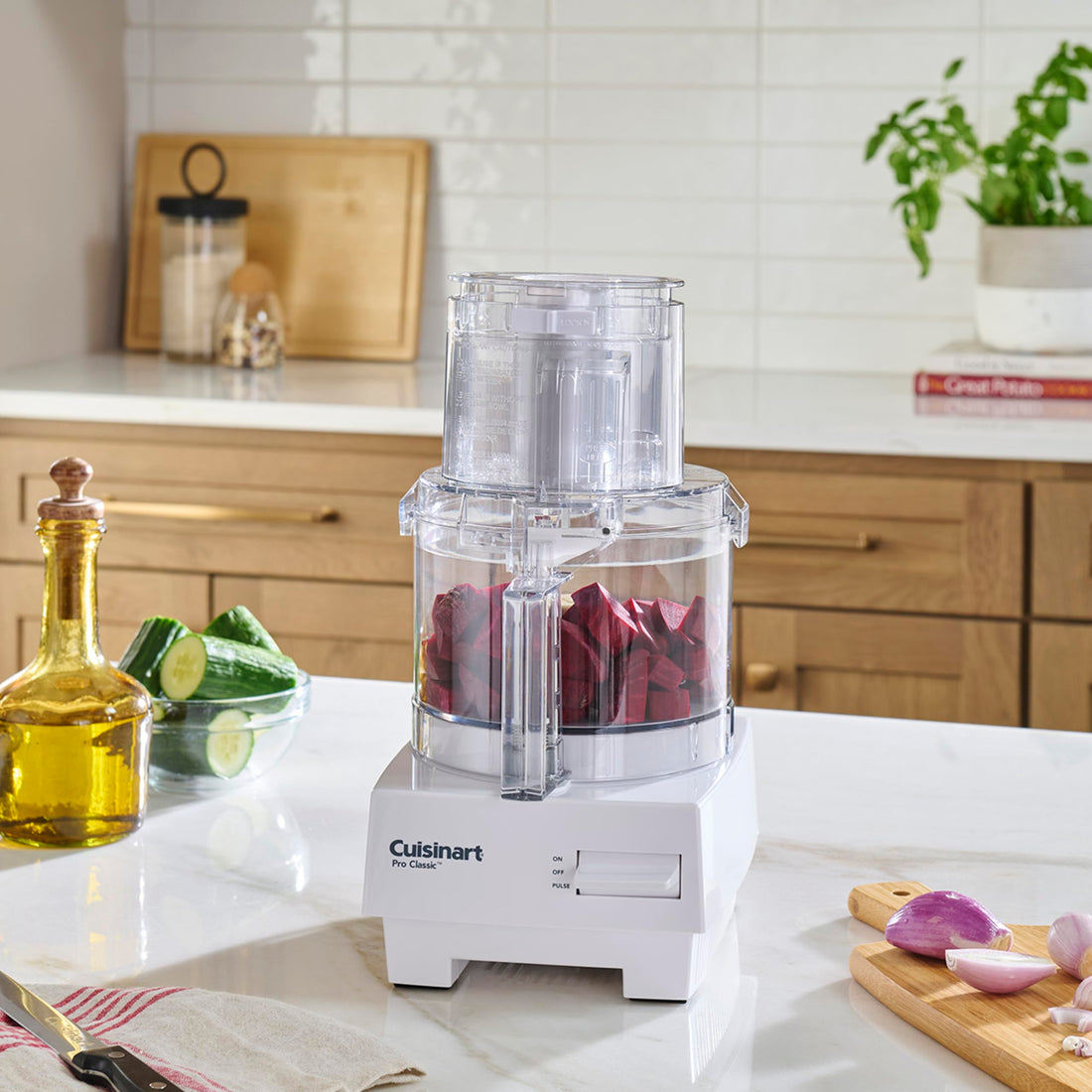 Cuisinart Food Processor, 14-Cup Vegetable Food Chopper for Mincing, Dicing, Shredding, Puree & Kneading Dough, 720-Watt Motor, Stainless Steel, DFP-14BCNY,TCoU Recommendations from Amazon Products