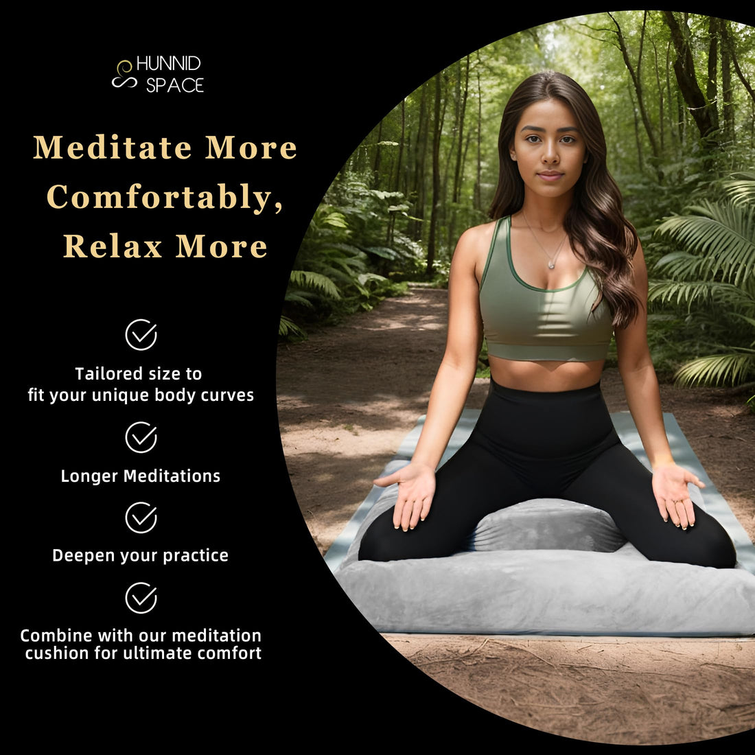 Meditation Cushion Set with Buckwheat Hulls & Memory Foam by Zafu- Ergonomic Support for Yoga & Sitting - Removable Machine-Washable Luxury Velvet Cover - for Adults and Kids (Blue),TCoU Recommendations from Amazon Products