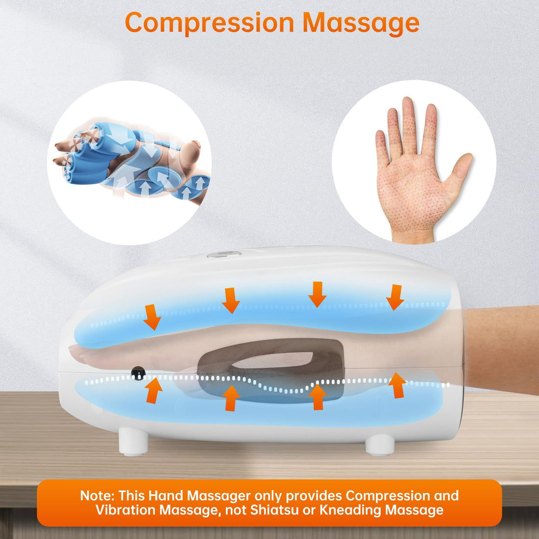 Hand Massager with Heat and Compression, Vibration, Cordless Hand Massager for Arthritis, Carpal Tunnel, Gifts for Women, Men, Mom (Black)-made by Snailax--TCoU Recommendations from Amazon Products